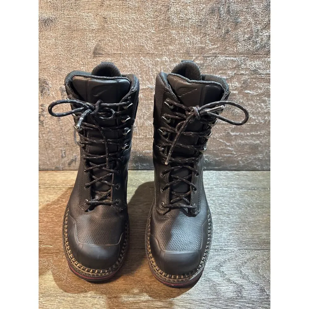 Red Wing TruGuard Lite 2553 Men's 9.5 D Safety Toe Waterproof Work Boots EH BLK